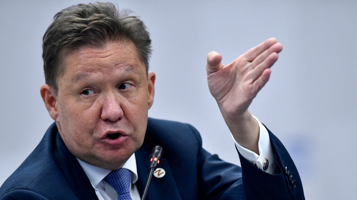 Šéf Gazpromu přiznal těžkosti. Export na klíčové trhy se propadl